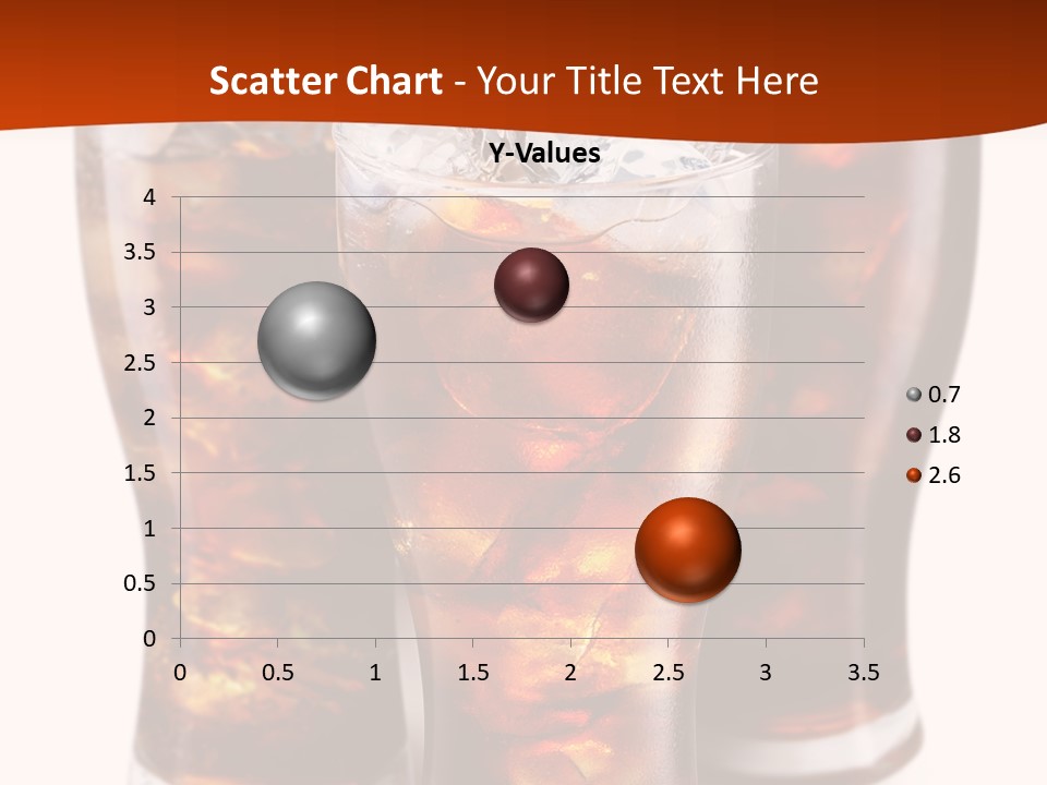 Soda White Cup PowerPoint Template