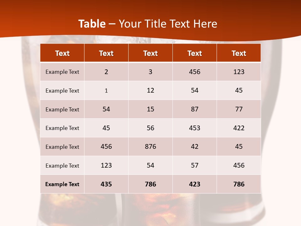 Soda White Cup PowerPoint Template