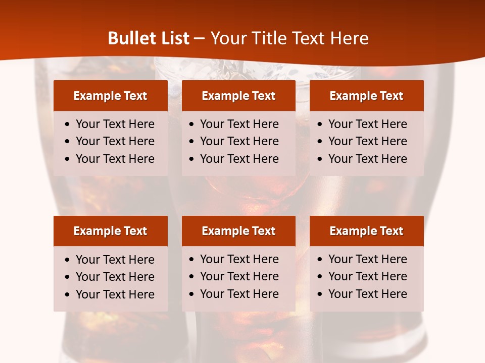 Soda White Cup PowerPoint Template