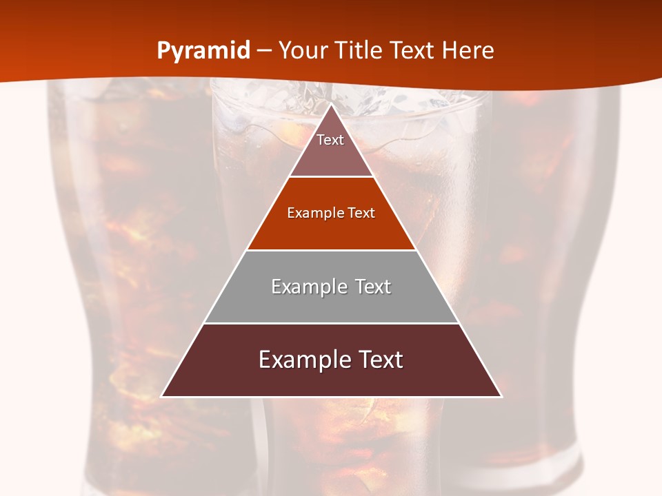 Soda White Cup PowerPoint Template