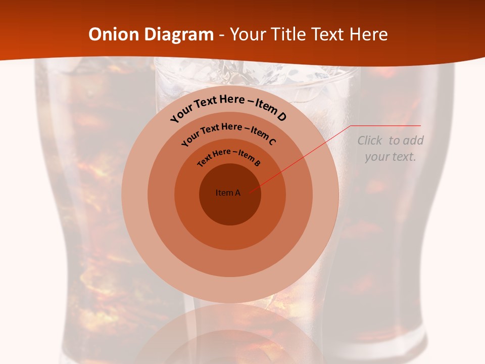 Soda White Cup PowerPoint Template