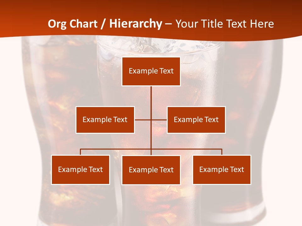 Soda White Cup PowerPoint Template