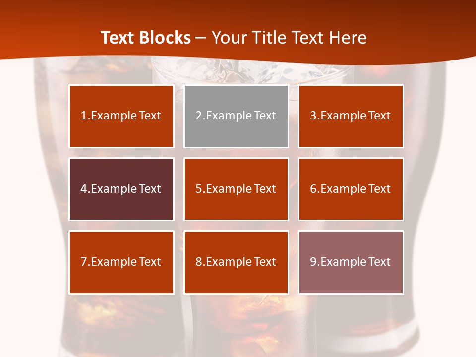 Soda White Cup PowerPoint Template