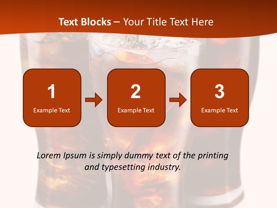 Soda White Cup PowerPoint Template