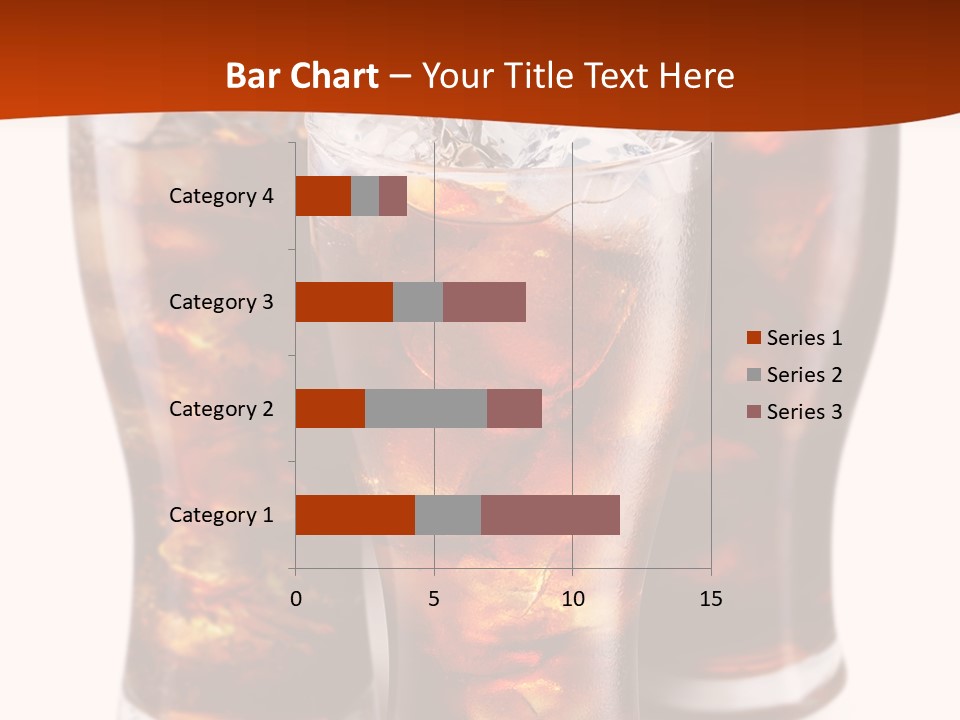 Soda White Cup PowerPoint Template