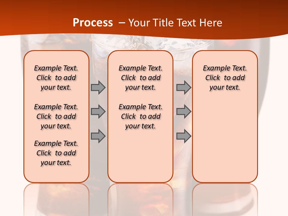 Soda White Cup PowerPoint Template