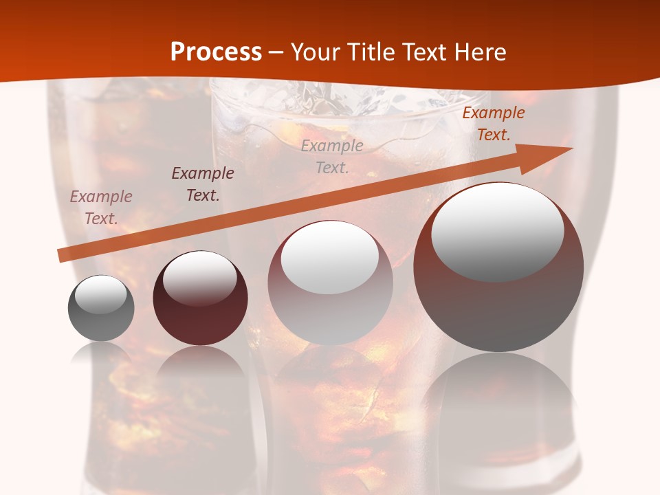 Soda White Cup PowerPoint Template