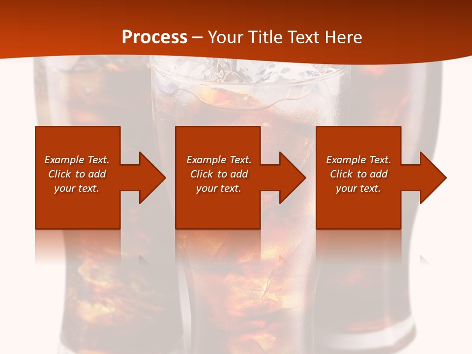 Soda White Cup PowerPoint Template