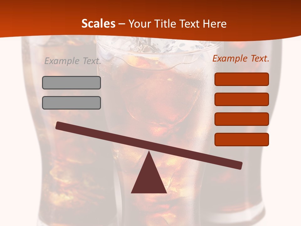 Soda White Cup PowerPoint Template
