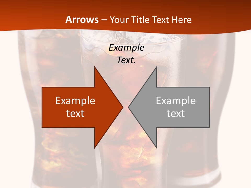 Soda White Cup PowerPoint Template