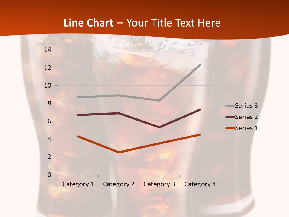 Soda White Cup PowerPoint Template