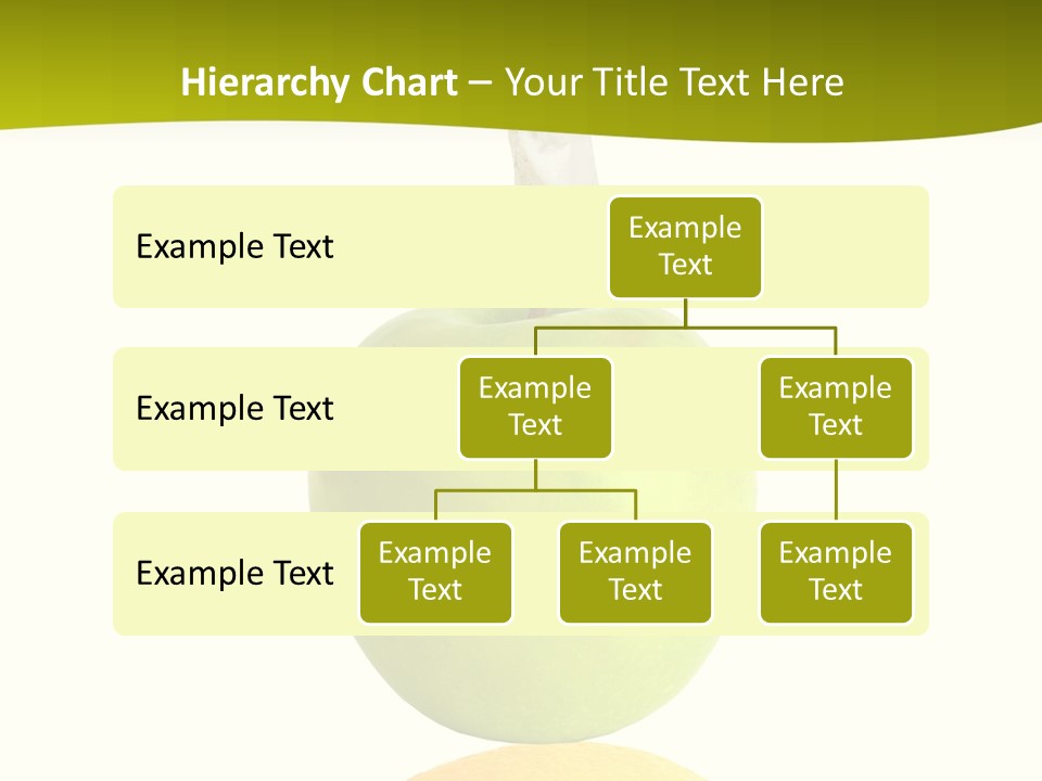 Lime Over Loss PowerPoint Template