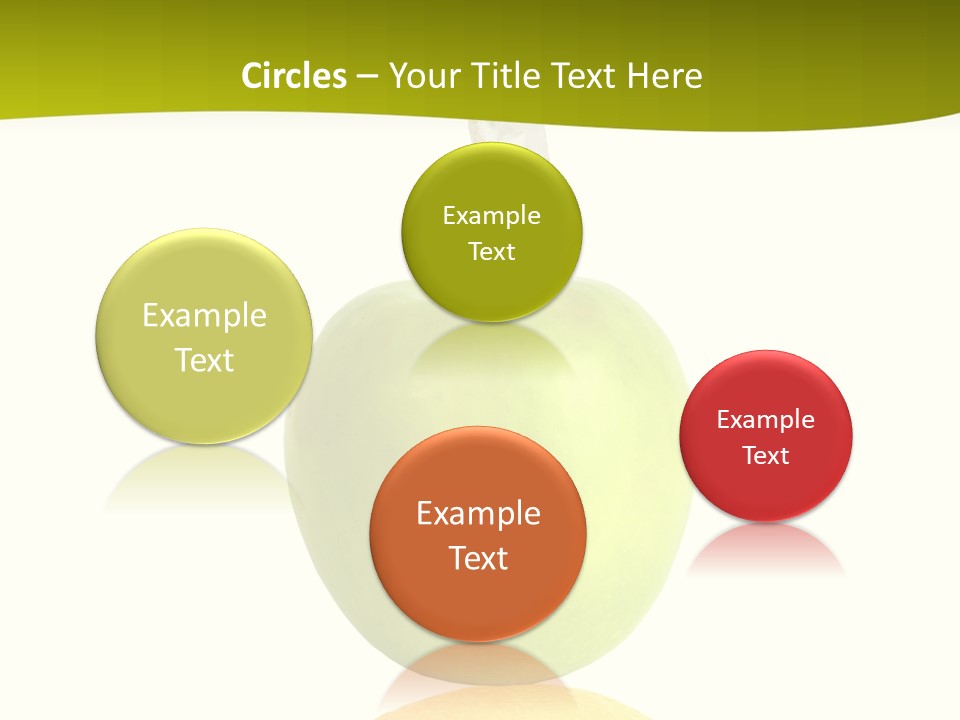Lime Over Loss PowerPoint Template