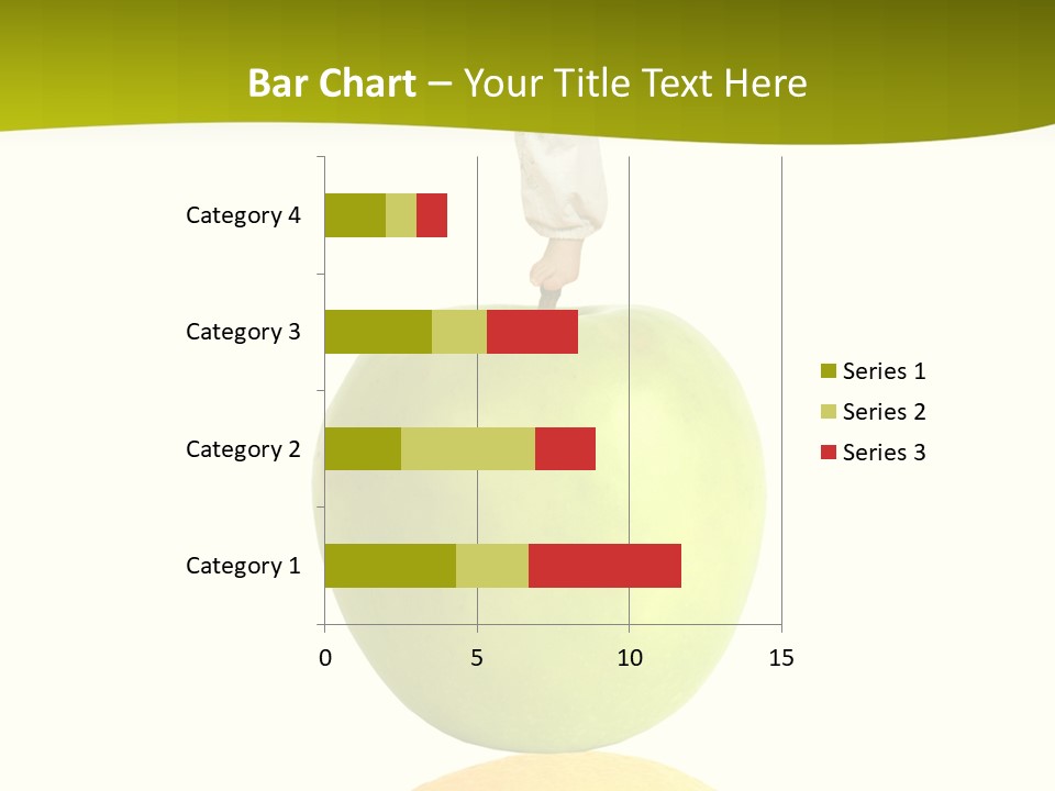 Lime Over Loss PowerPoint Template
