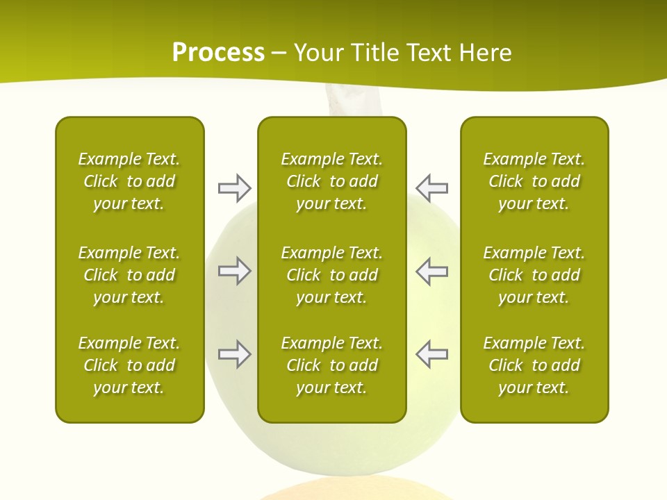 Lime Over Loss PowerPoint Template