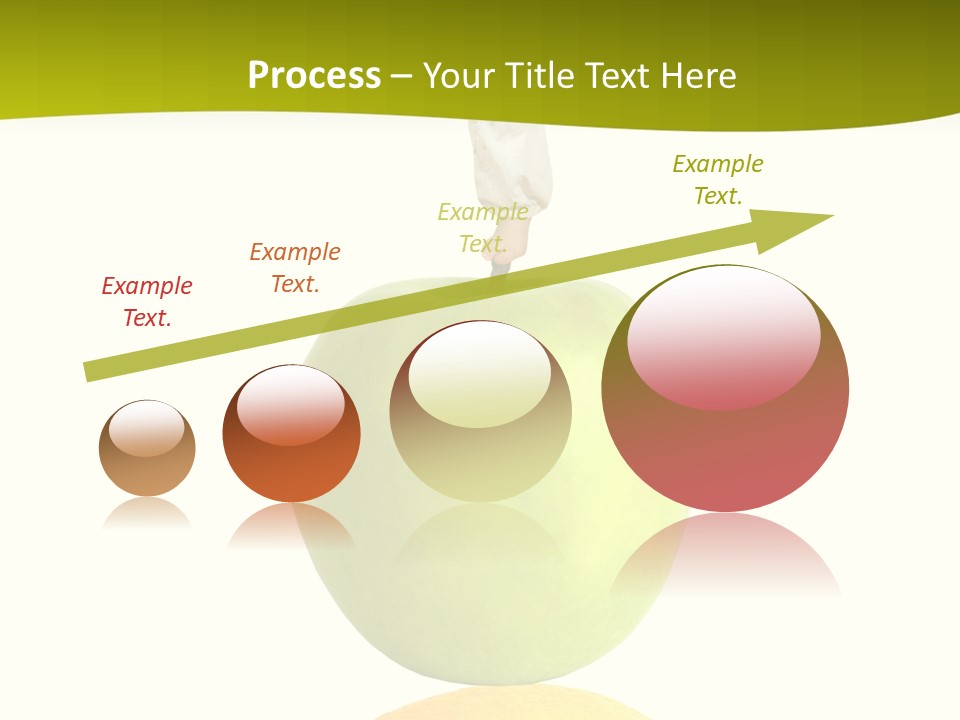 Lime Over Loss PowerPoint Template