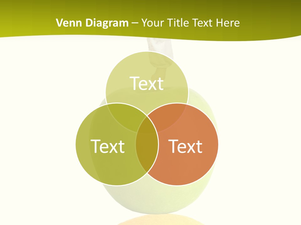 Lime Over Loss PowerPoint Template