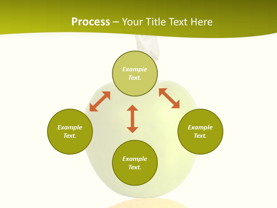 Lime Over Loss PowerPoint Template