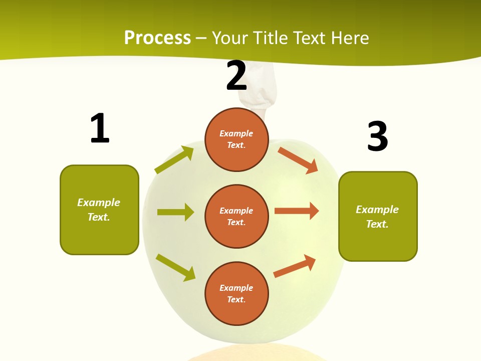 Lime Over Loss PowerPoint Template