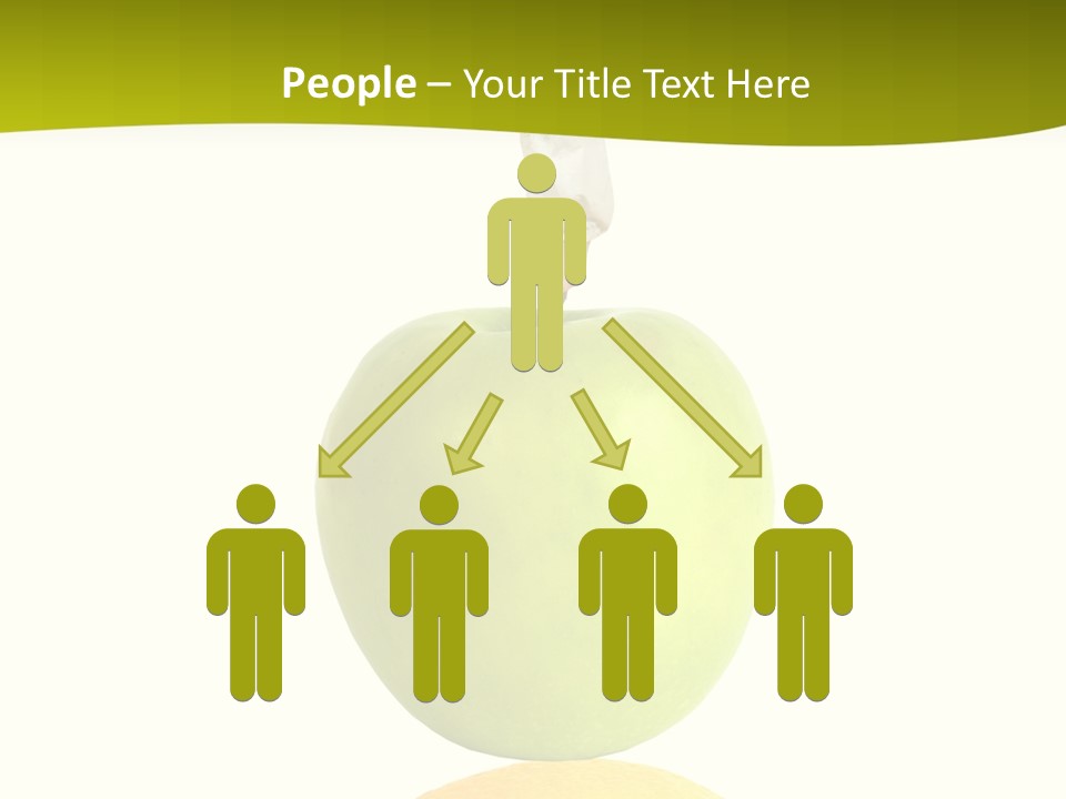 Lime Over Loss PowerPoint Template