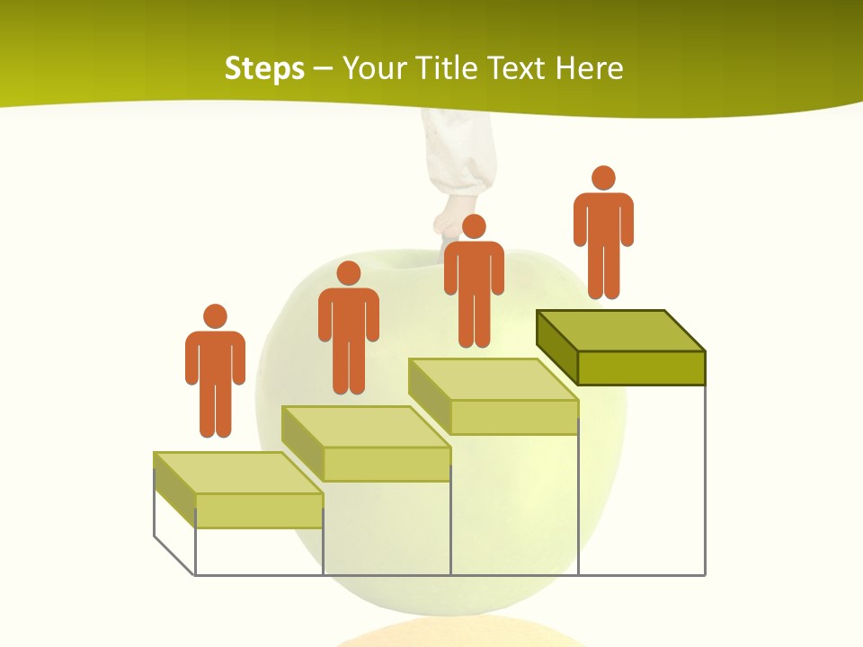 Lime Over Loss PowerPoint Template