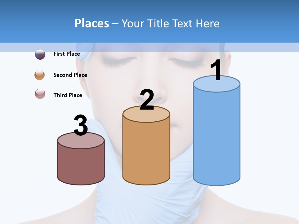 Plastic Woman Pretty PowerPoint Template