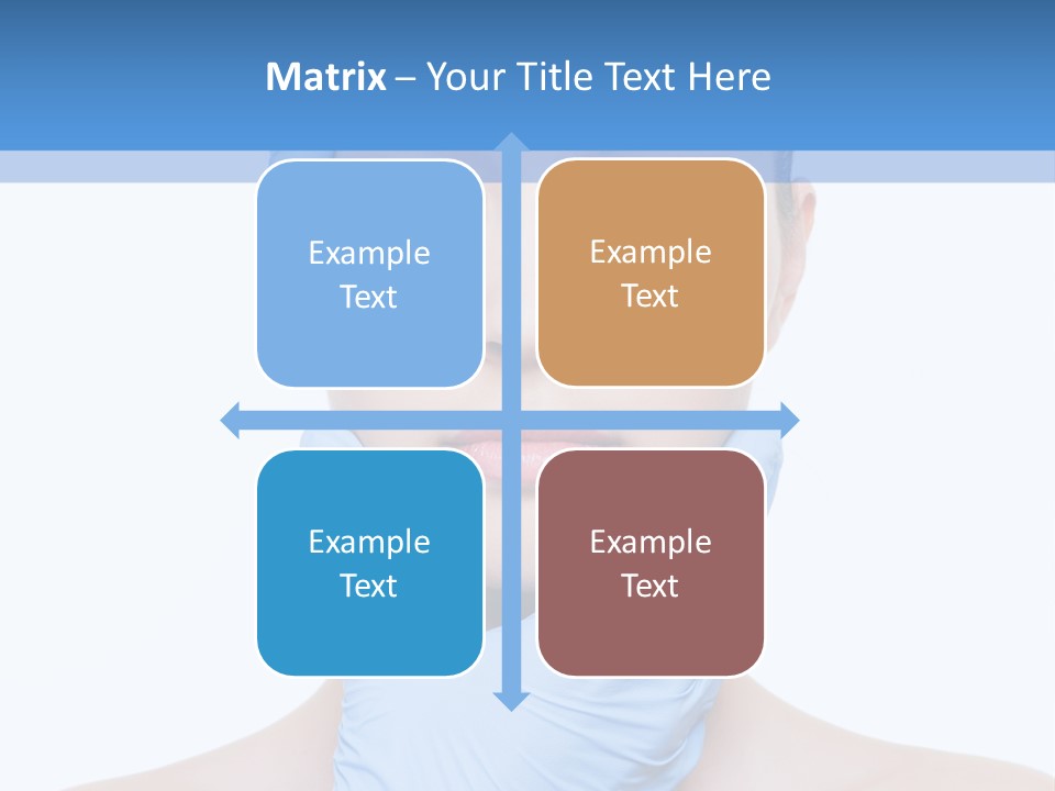 Plastic Woman Pretty PowerPoint Template