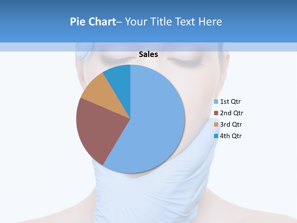 Plastic Woman Pretty PowerPoint Template