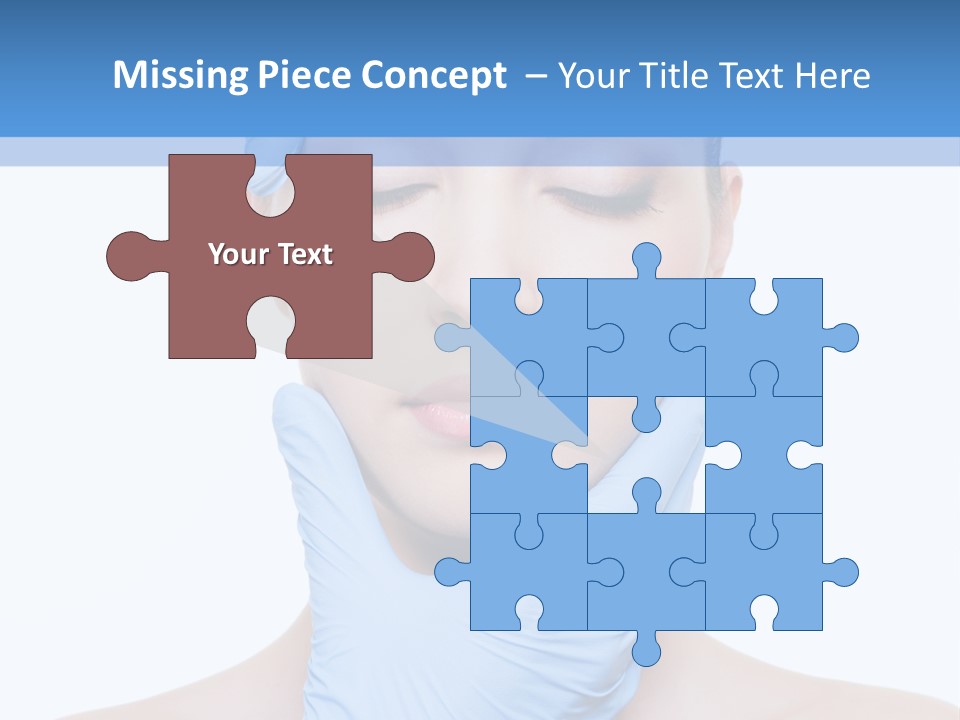 Plastic Woman Pretty PowerPoint Template