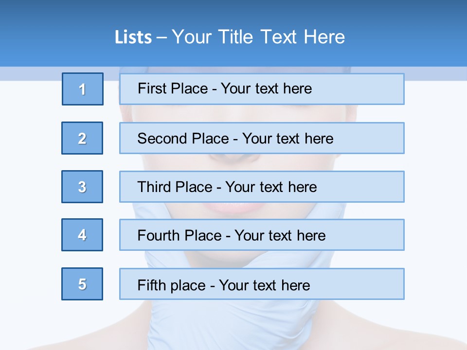 Plastic Woman Pretty PowerPoint Template