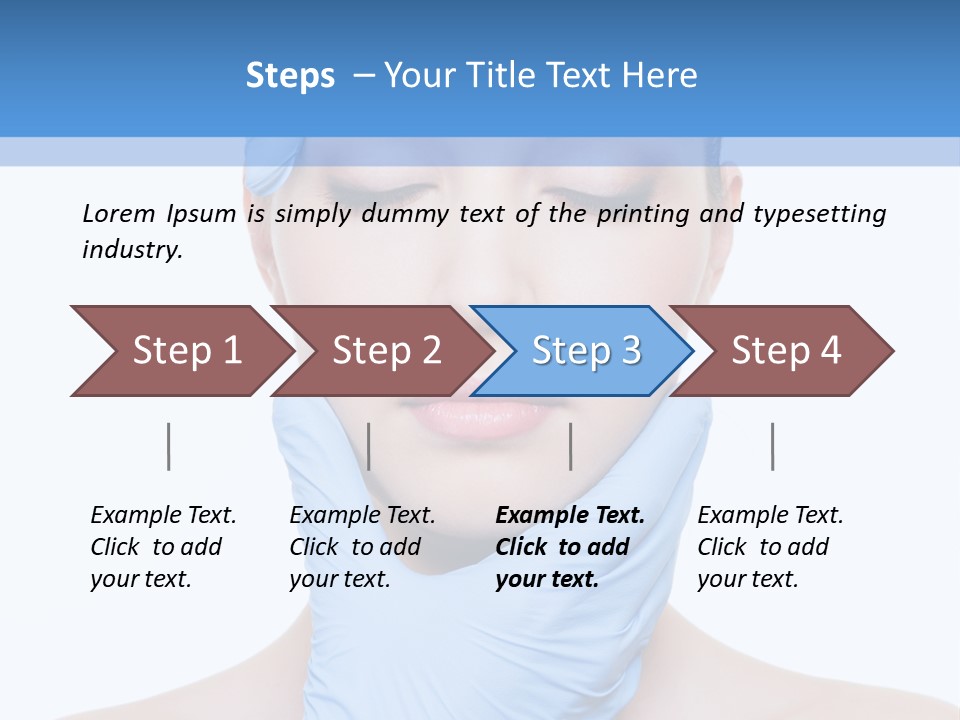 Plastic Woman Pretty PowerPoint Template