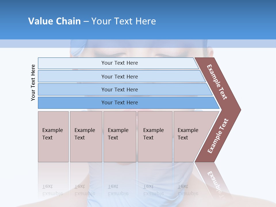 Plastic Woman Pretty PowerPoint Template
