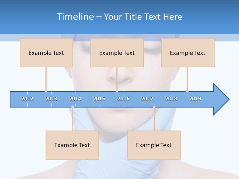 Plastic Woman Pretty PowerPoint Template