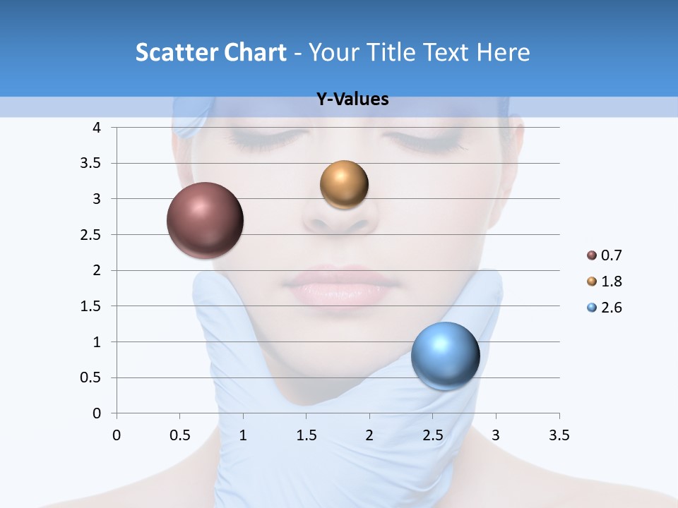 Plastic Woman Pretty PowerPoint Template