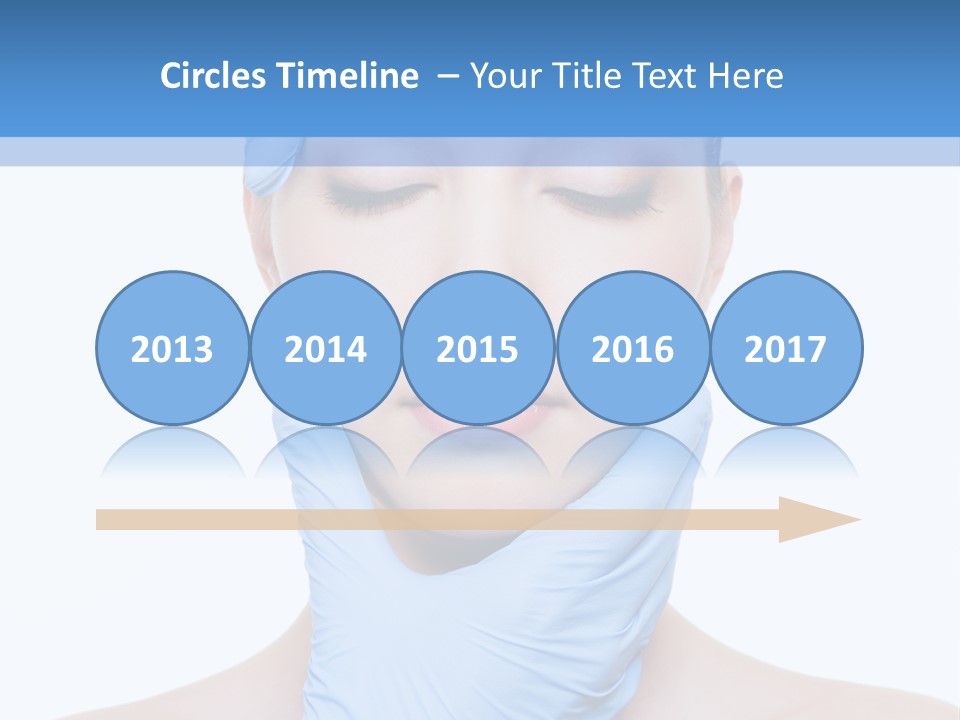 Plastic Woman Pretty PowerPoint Template