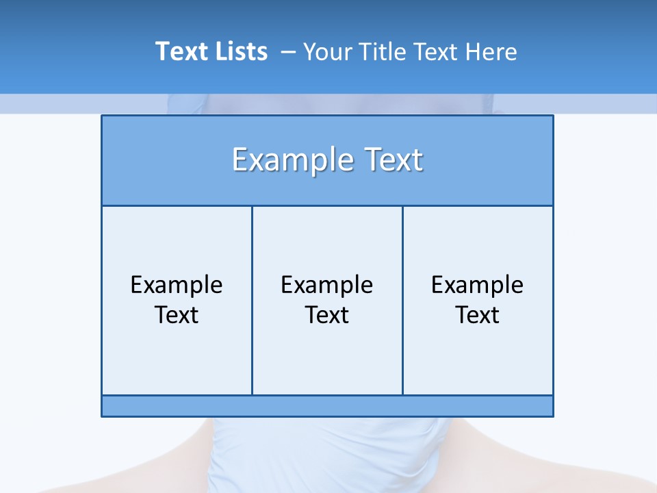 Plastic Woman Pretty PowerPoint Template