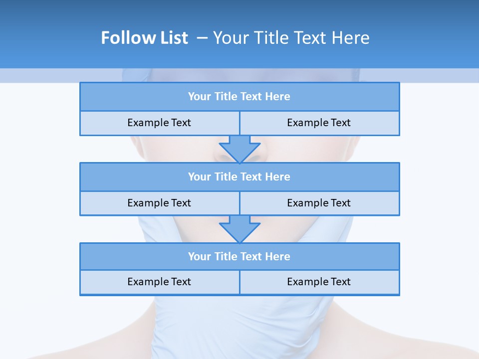 Plastic Woman Pretty PowerPoint Template