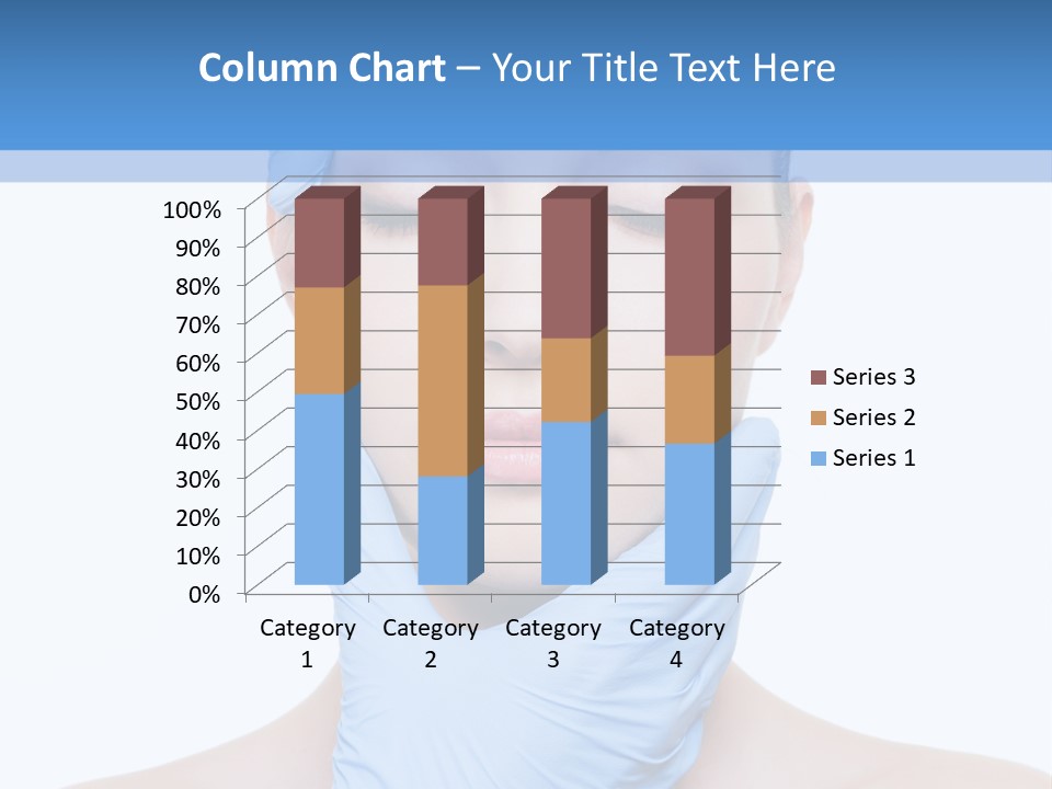 Plastic Woman Pretty PowerPoint Template