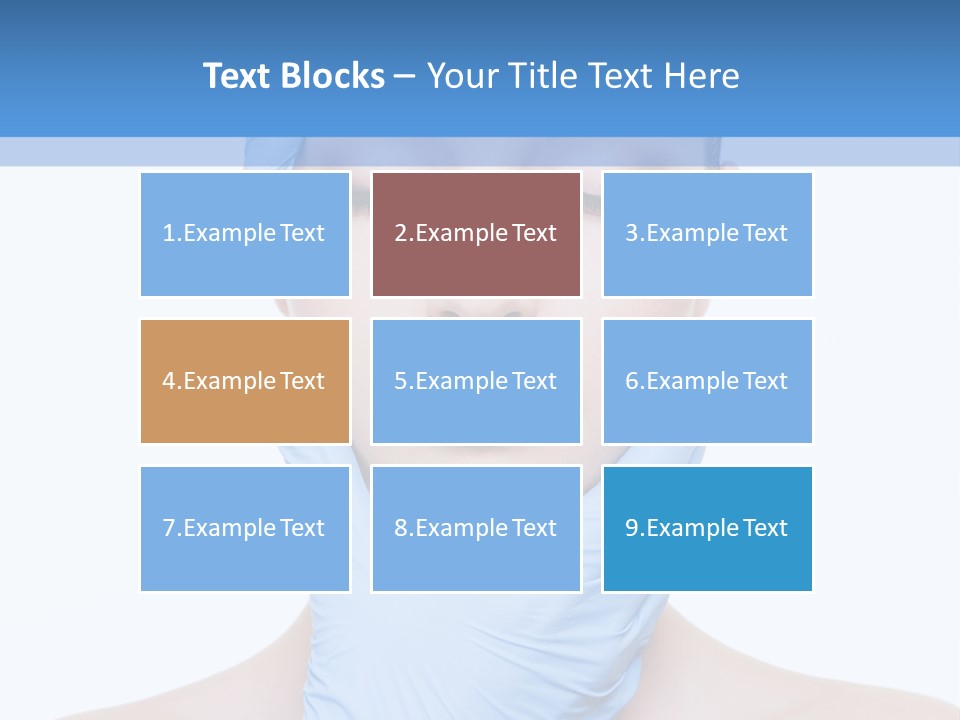 Plastic Woman Pretty PowerPoint Template