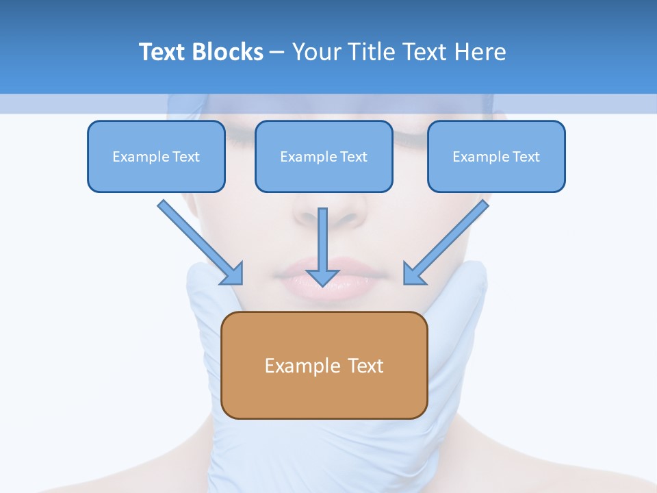Plastic Woman Pretty PowerPoint Template