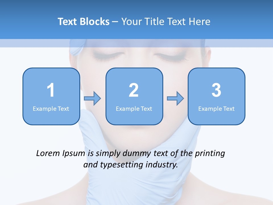 Plastic Woman Pretty PowerPoint Template