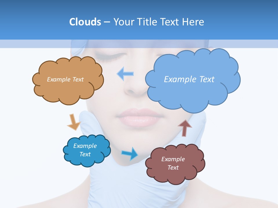 Plastic Woman Pretty PowerPoint Template