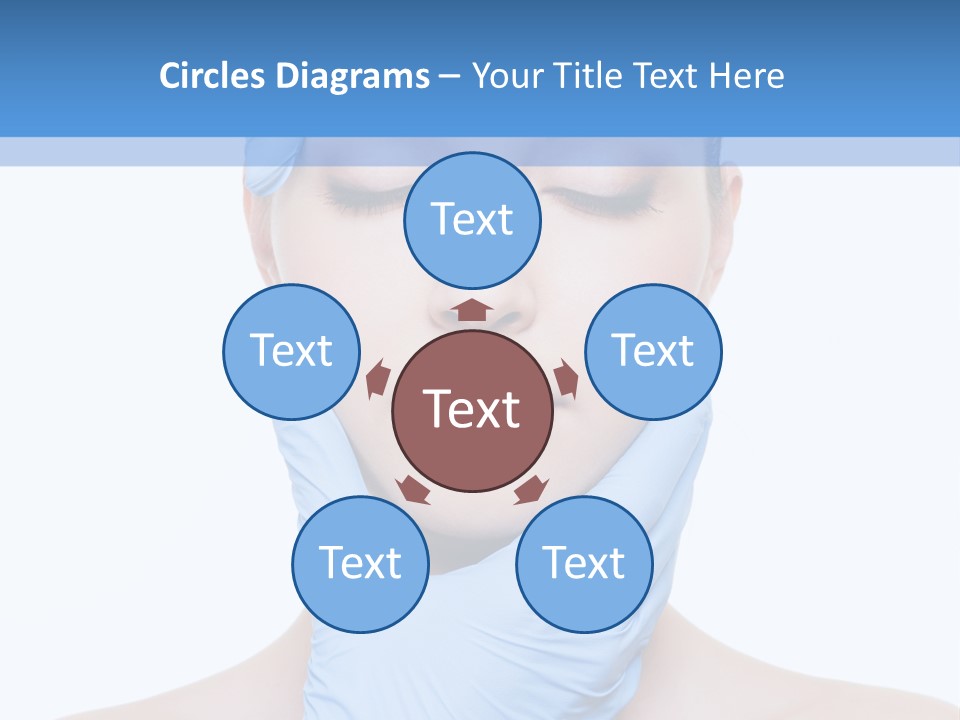 Plastic Woman Pretty PowerPoint Template