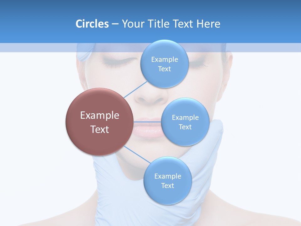 Plastic Woman Pretty PowerPoint Template