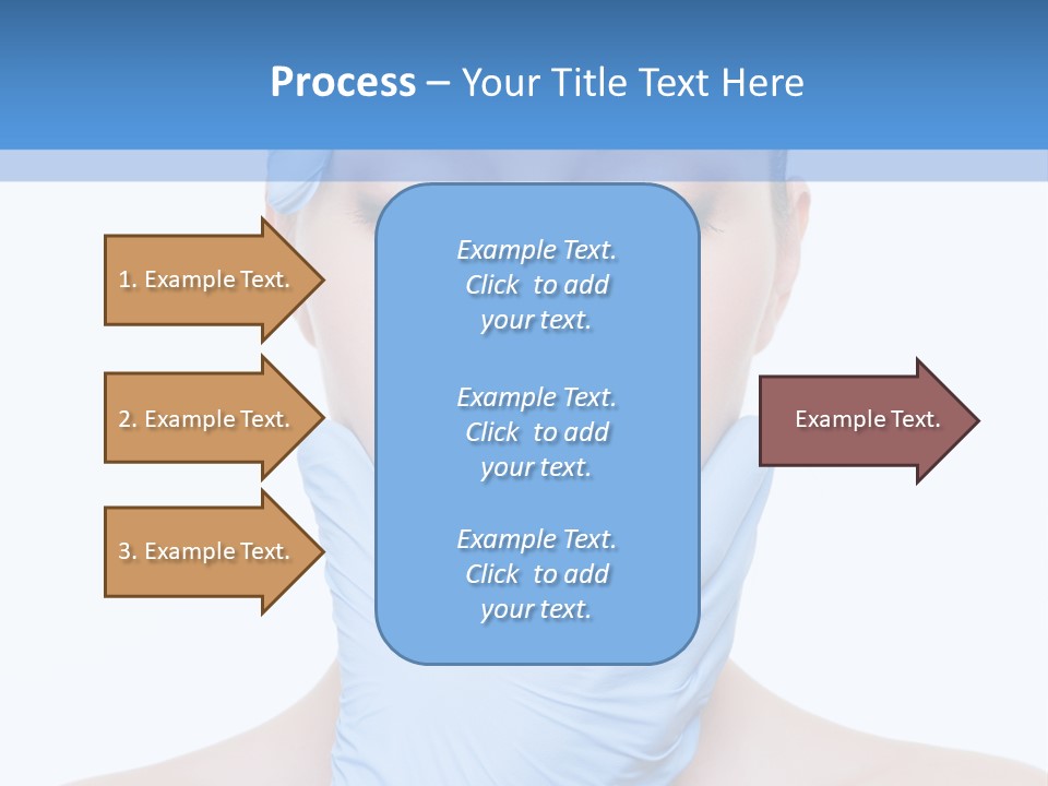 Plastic Woman Pretty PowerPoint Template
