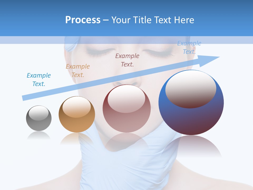 Plastic Woman Pretty PowerPoint Template