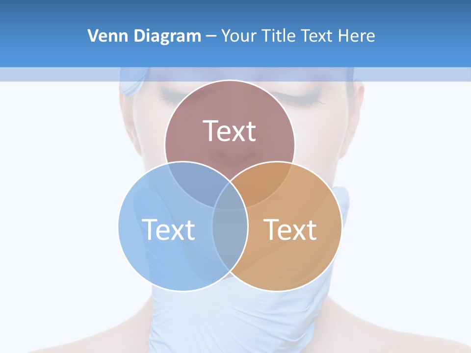 Plastic Woman Pretty PowerPoint Template