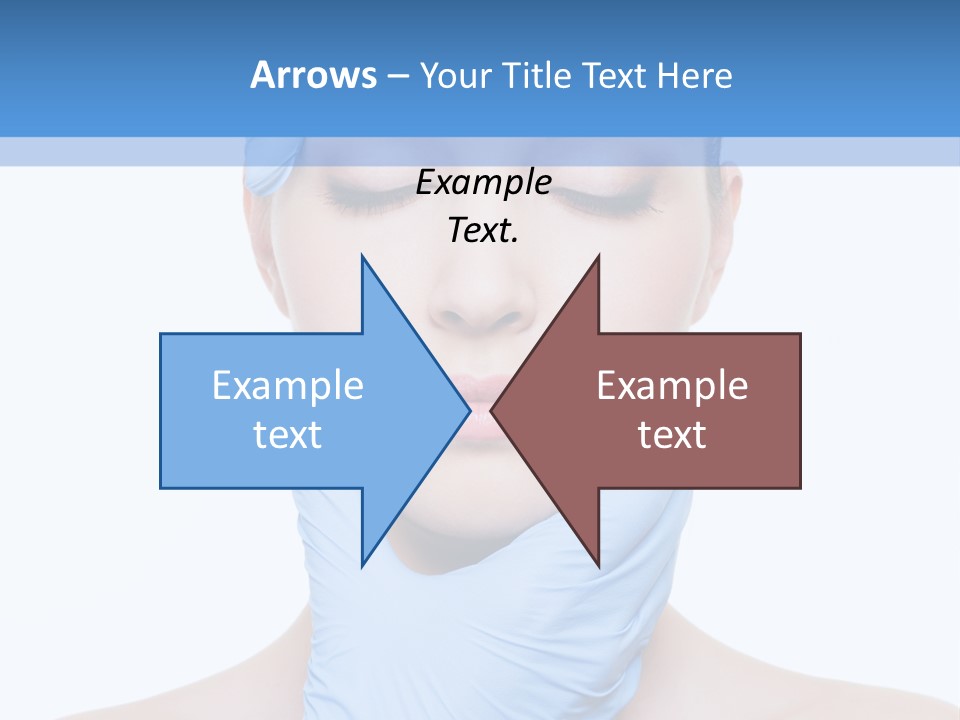 Plastic Woman Pretty PowerPoint Template