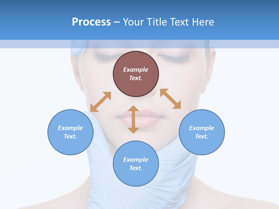 Plastic Woman Pretty PowerPoint Template