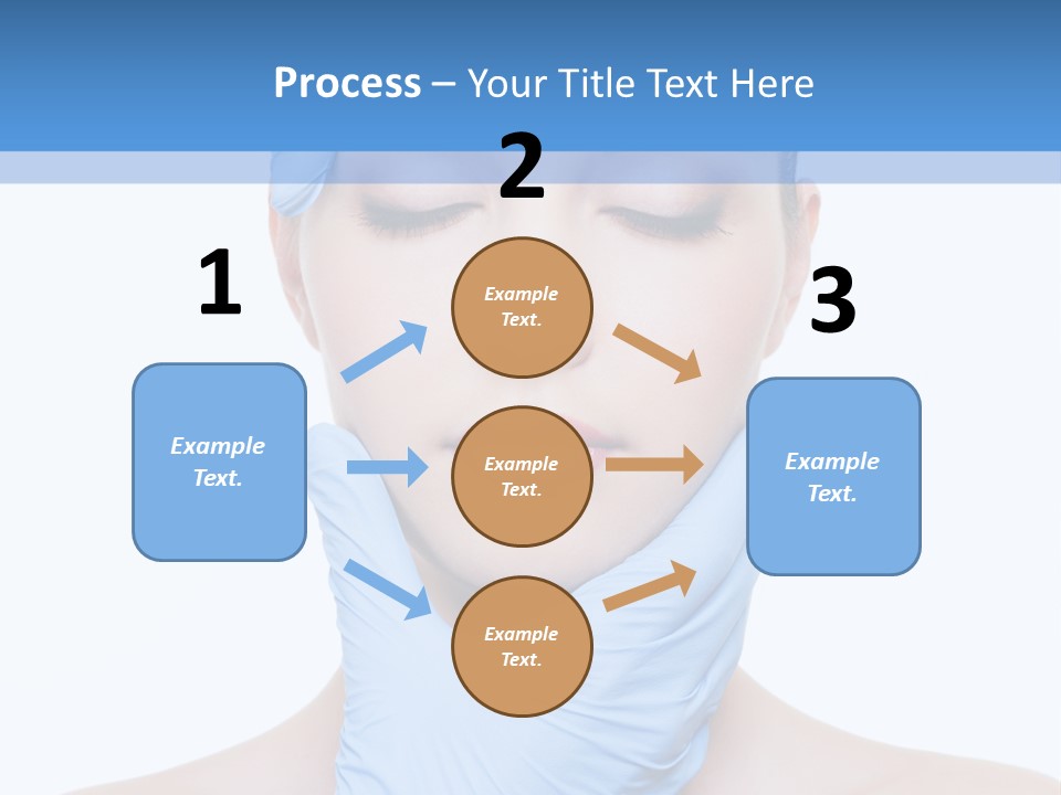 Plastic Woman Pretty PowerPoint Template